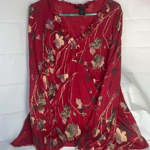 Calvin Klein long sleeve blouse